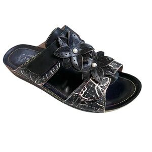 L’Artiste by Spring Step Karina Leather Sandals 40
